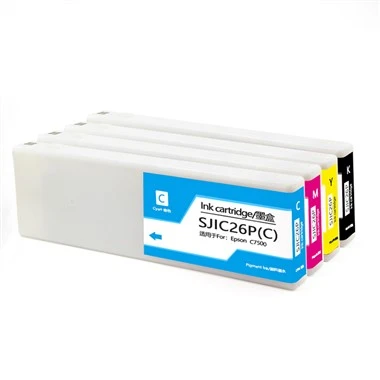 SJIC26P ühilduv tindikassett Epson ColorWorks C7500 printeri jaoks