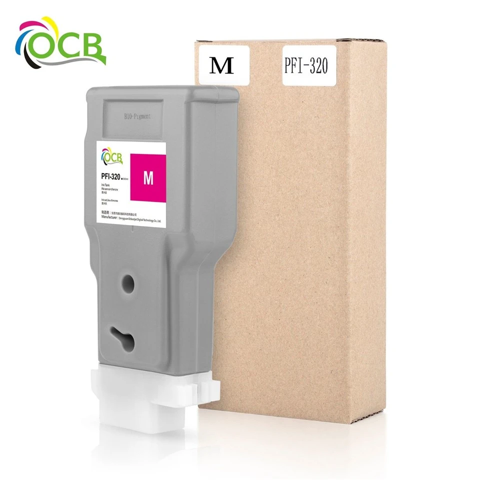 Compatible Canon PFI-320 Ink Tank 330ml For TM-200 TM-250 TM-300 GP-200 GP-300 ImagePROGRAF Printer high quality